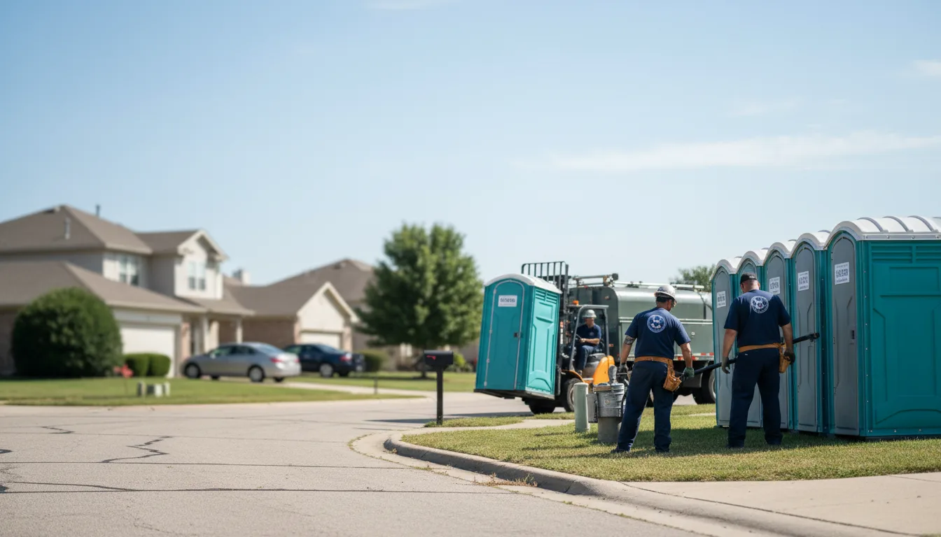 Porta Potty Rental in Red Rock, OK near me